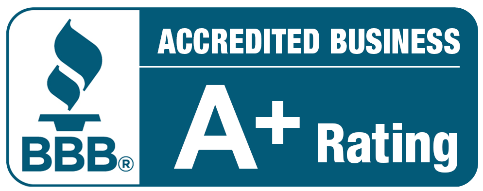 BBB Accredited Business A Rating logo