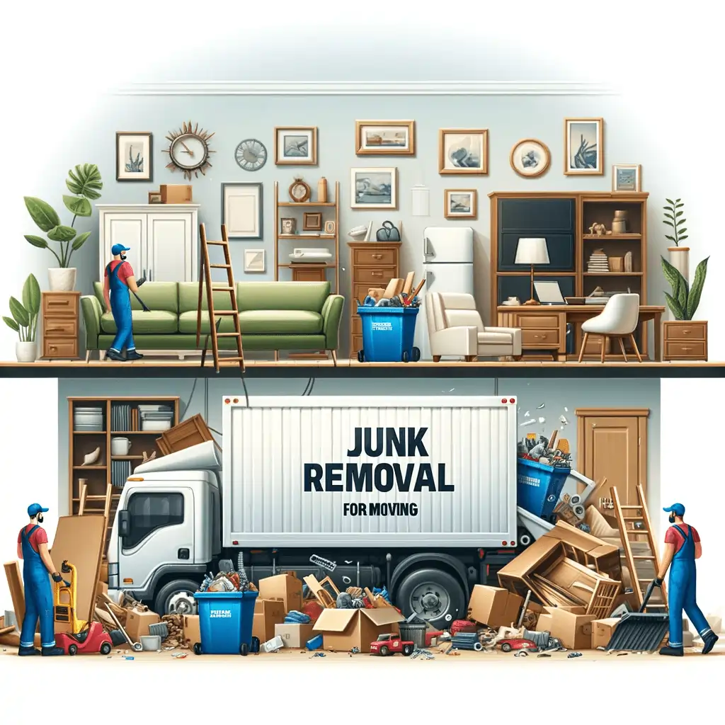 Junk removal for moving