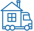 residential moving logo
